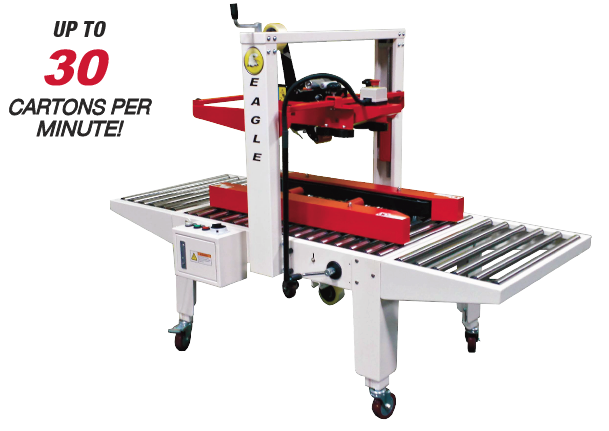 Uniform Case Sealer with Side belts